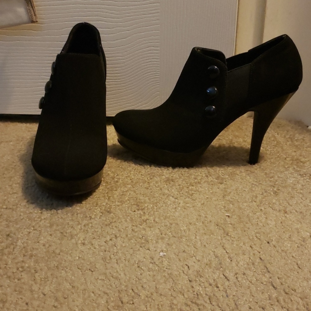 Black heels